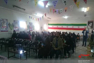 مراسم لاله&zwnj;های روشن در دبیرستان شهید &laquo;عبدلی&raquo; ملایر