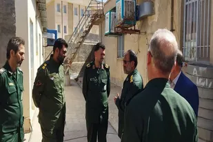 سرکشی جانشین فرماندهی سپاه استان از ناحیه آرادان