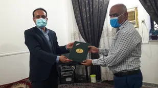 دیدار با معلم موفق در هفته عقیدتی سیاسی