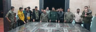 آئین غبارروبی، عطرافشانی و تجدید میثاق با شهدا