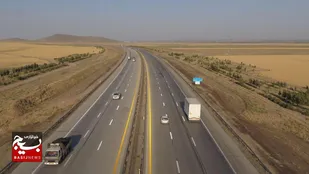 اتوبان قزوین- زنجان مسدود شد