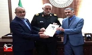 معرفی مسئول دفتر نمایندگی حوزه دفاع مقدس در بندر ماهشهر