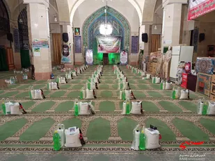 تهیه و توزیع 113 بسته معیشتی / اهدا دو سری جهزیه به دو نوعروس نیازمند