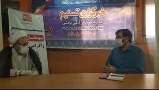 بازدید مسئول دفتر نمایندگی ولی فقیه در سپاه ولی عصر(عج) خوزستان از خبرگزاری تسنیم خوزستان
