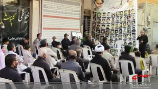 برگزاری مراسم آبروی محله در منطقه حصارک کرج توسط بسیجیان حوزه 213 شهید منتظری+ تصاویر