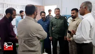 بازدید میدانی مدیر سازمان بسیج ادارات و کارمندان استان از پروژه قطعه ۶ الف و ب راه آهن چابهار - زاهدان