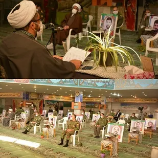 برگزاری مراسم سالگرد شهادت سردار حاج قاسم سلیمانی