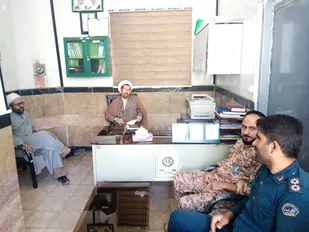 بازدید مسوول نمایندگی ولی فقیه در سپاه صاحب الامر(عج) قزوین از مناطق مرزی شمالغرب