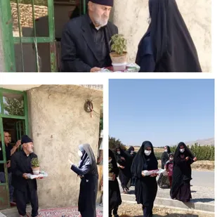 دیدار با خانواده شهید نجف رحیمی در ریگ