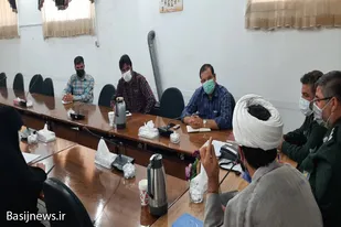 نشست خبری فرمانده سپاه اسدآباد به مناسبت روز خبرنگار