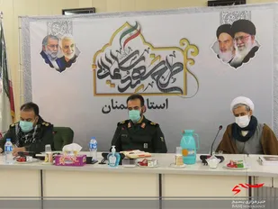 جلسه هماهنگی برنامه های دهه فجر در سپاه استان برگزار شد