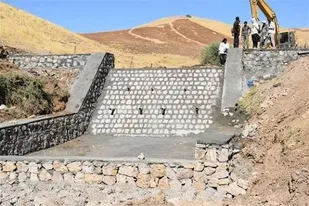 پایان عملیات اجرایی طرح آبخیزداری منطقه شهرک صنعتی سمنان