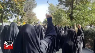 راهپیمایی &laquo;همدلی،خشم و نصر&raquo; درفریمان برگزار شد+عکس و فیلم