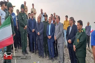 بهره برداری از پروژه آبرسانی روستای پیهان ملایر باحضور فرمانده سپاه استان همدان