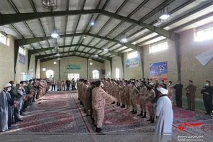مراسم عزاداری اربعین حسینی در ناحیه مقاومت شهرستان خواف برگزار شد