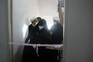 دفتر مرکز نیکوکاری شهدای ساوجبلاغ افتتاح شد+تصاویر