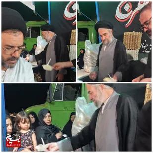 بازدید مسئولان شهرستان بروجرد از موکب شهید محمد بروجردی