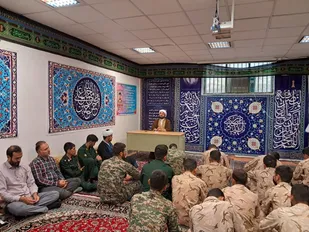 برگزاری کلاس اخلاق کارکنان و سربازان سپاه رازوجرگلان
