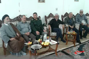 سرکشی مسئولین اسدآباد از رزمندگان و خانواده معظم شهداء
