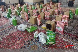 50 بسته معیشتی به همت بسیجیان در روستا لاسجرد توزیع شد