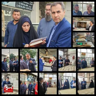 بازدید کارشناسان کارگروه آرد و نان شهرستان از نانوایی&zwnj;های فریدونکنار