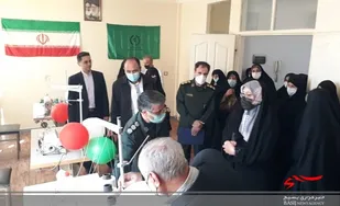 صندوق قرض الحسنه اشتغال زایی در پایگاه کوثر تبریز افتتاح شد