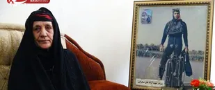 مادر شهید صحرایی  به فرزند شهیدش پیوست