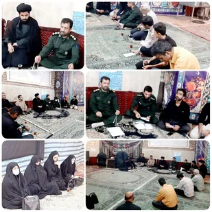 نشست کارگروه خدمات رسانی ناحیه مقاومت بسیج پیشوا