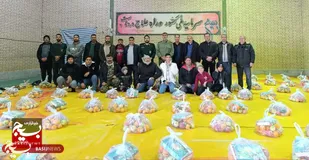 خدمت و شادی در هم&zwnj;آمیخته از &laquo;یلدای مهدوی&raquo; در نصرآباد+فیلم+وتصاویر