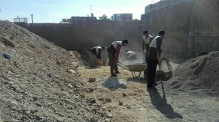 ساخت مسکن برای یکی از محرومین شهرک شهید بهشتی شاهرود