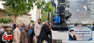 اعزام کاروان زیارتی شهید &laquo;حیدری دژ&raquo; قوچان به مرقد مطهر امام راحل