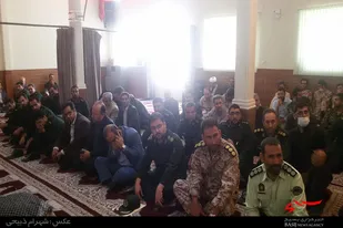 دیدار مسئولان و نیروهای مسلح ملایر با امام جمعه این شهر