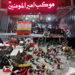 ماکت هنرمندانه&zwnj; &nbsp;روز عاشورا و حقیقت جاودانه کربلا