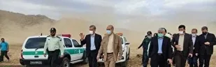 ورود وزیر کشور به شهرستان اندیکا