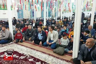 برگزاری مراسم گرامیداشت شهادت سردار سلیمانی در روستای قادر خلج رزن