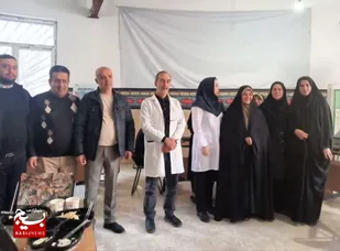 خدمات رسانی پزشکان جهادگر در روستا&zwnj;های آسارا