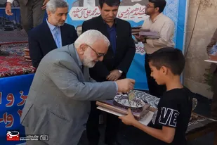 افتتاح مجتمع ۳۲ واحدی ولایت در روستای مهدی آباد همدان