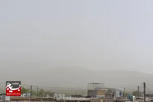 طوفان گرد و غبار و وضعیت بحرانی آلودگی هوا در استان همدان