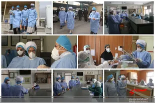 خدمت کادر پزشکی در مقابله با کرونا جهاد فی سبیل الله است