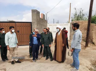 سرکشی فرمانده سپاه استان سمنان از محلات اسلامی شهرستان سمنان+ تصاویر