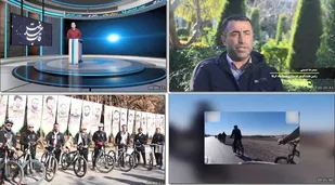 روایتی از سفر دوچرخه سواران بسیجی پای رکاب علمدار از مازندران تا کرمان