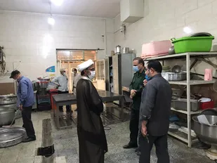 بازدید فرمانده سپاه شاهرود از پویش علی یاوران و موکب خادم المهدی (عج)