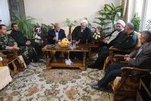 دیدار با خانواده شهید مدافع حرم در شهرکرد