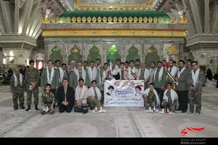مرقد مطهر امام خمینی(ره) با گلاب ناب قمصرکاشان عطرافشانی شد