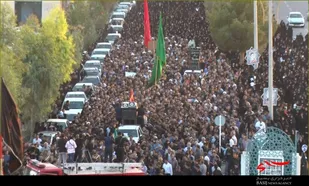 روحانی شهیدمدافع حرم "سعیدبیاضی زاده"با شهادتش قلبها را تسخیر خودکرد/تشییع پیکر شهیددر شهرستان انار