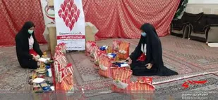 توزیع ۱۲ بسته معیشتی بین خانواده&zwnj;های نیازمند