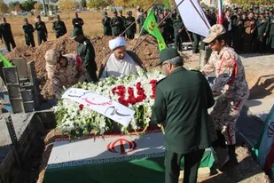 اولین سالگرد شهید گمنام در تیپ 44 قمربنی هاشم(ع)