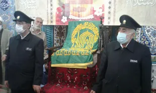 خادمان امام رضا (ع) در محله اسلامی شهرک شهید بهشتی شاهرود حضور یافتند