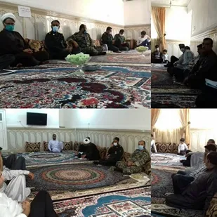 برگزاری  جلسه قرارگاه تحول محلات روستای گتان جاسک