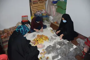 روشن ترین یلدا به همت گروه های جهادی بجنورد